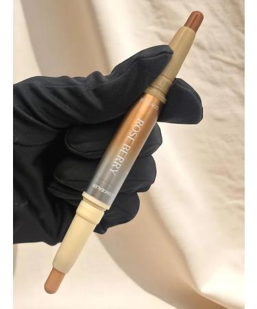 LuNa Cosmetics Conceler and contouring 2V1 for face from Rose Berry Original 01 - Buy Online on GoSupps.com