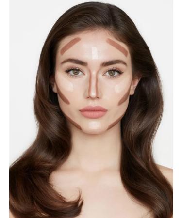 LuNa Cosmetics Conceler and contouring 2V1 for face from Rose Berry Original 01 - Buy Online on GoSupps.com