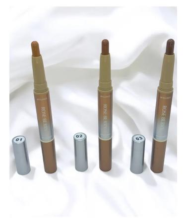 LuNa Cosmetics Conceler and contouring 2V1 for face from Rose Berry Original 02 - Buy Online on GoSupps.com