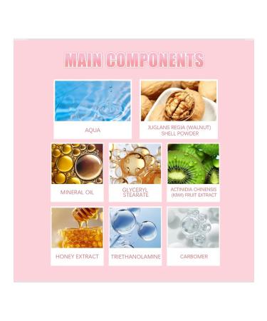 Eelhoe peach body scrub soft exfoliation - Buy Online on GoSupps.com