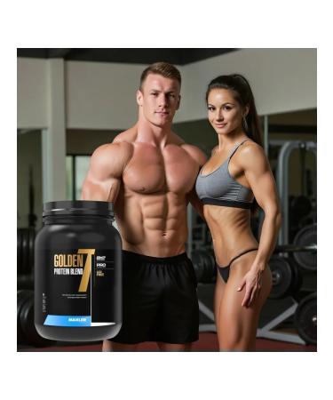 maxler Protein Golden 7 Protein Blend 2270 g Salt Caramel - Buy Online on GoSupps.com