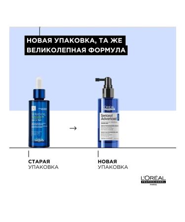 L'Oreal Professionnel Serum Serioxyl Advanced Denser for - Buy Online on GoSupps.com