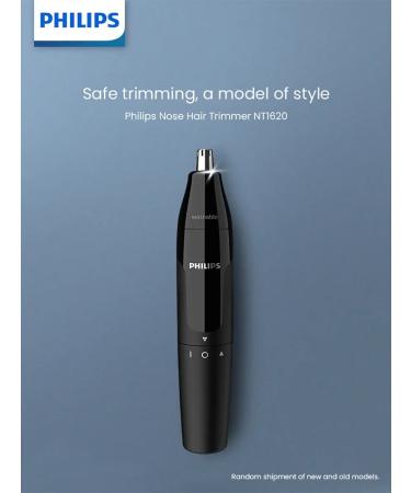 PHILIPS NT1620 Nose Hair Trimmer 360 Rotating Fast Easy Haircut