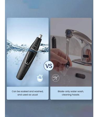 PHILIPS NT1620 Nose Hair Trimmer 360 Rotating Fast Easy Haircut - Buy Online on GoSupps.com