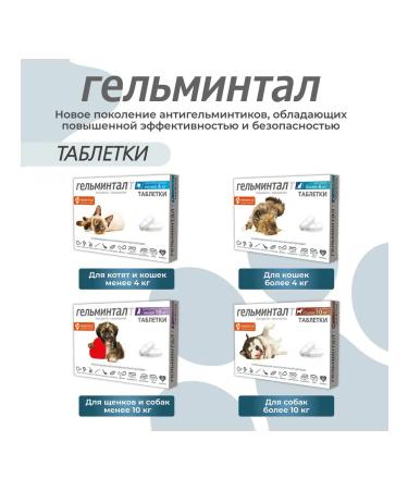 Neoterica Cat tablets of more than 4 kg from helminths 2 tab - Buy Online on GoSupps.com