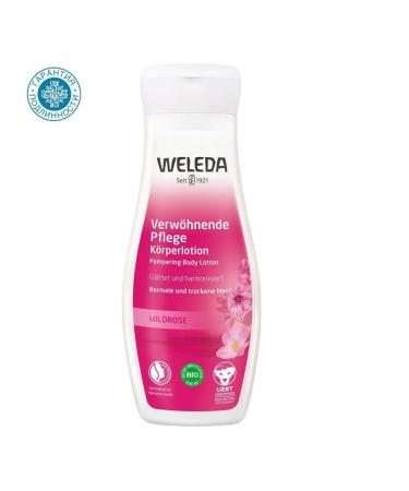 WELEDA Pink tender body milk with rose oil