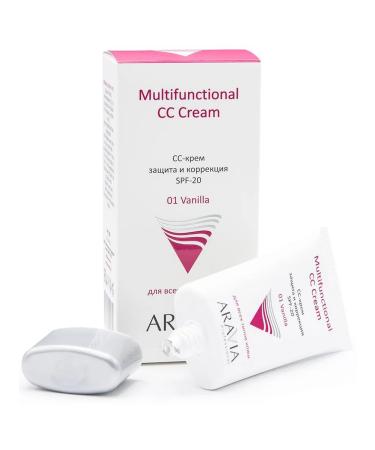ARAVIA Professional SS CRRUM Protective SPF-20 Multifunctional CC Cream - Buy Online on GoSupps.com