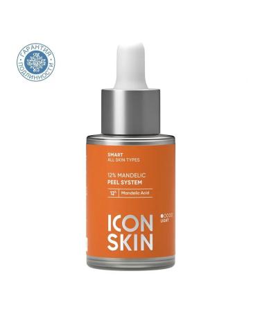 ICON SKIN Almond piling for the face 12% 30 ml