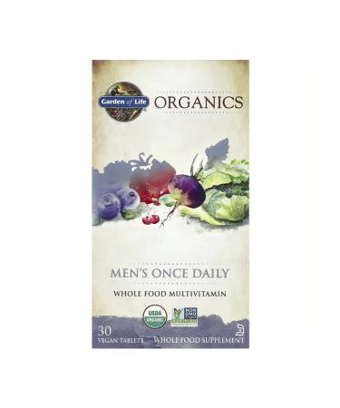 Garden of Life Multivitamins from whole products for men 30 tablets