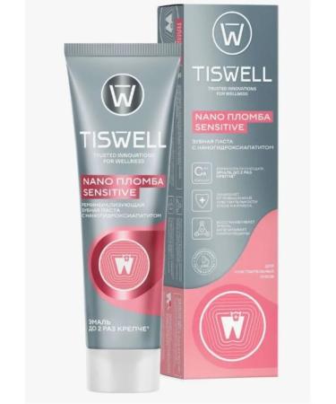 TISWELL Remineralizing toothpaste for sensitive teeth 110g - Buy Online on GoSupps.com