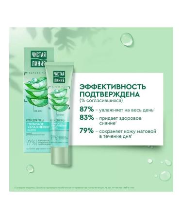 Clean line Nature plus day -moisturizer cream 2 pcs - Buy Online on GoSupps.com