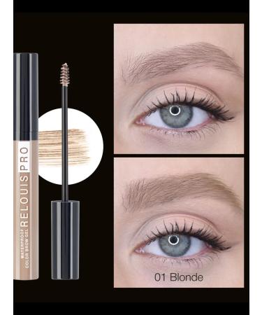 Belarusian cosmetics Eyebrow gel waterproof tint color Brow gel tone 1 - Buy Online on GoSupps.com