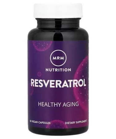 MRM Nutrition Resveratrol resveratrol 60 capsules
