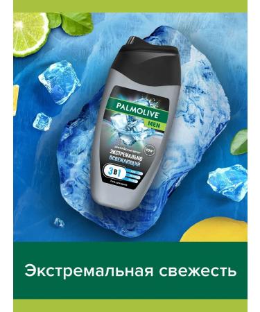 PALMOLIVE MEN Palmolive shower male 3 in 1 500 ml lemon 2p250 - Buy Online on GoSupps.com