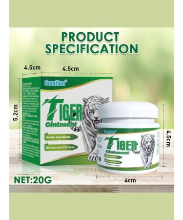 ACTIVITY Tiger ointment from arthritis for joints and muscles - Buy Online on GoSupps.com