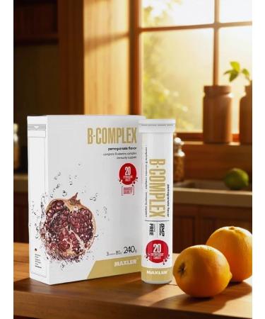 maxler B-complex 3 vitamins 3 tubes of 20 spikes. Pomegranate - Buy Online on GoSupps.com