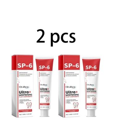 Probiotic toothpaste whitening teeth repair 2 pieces