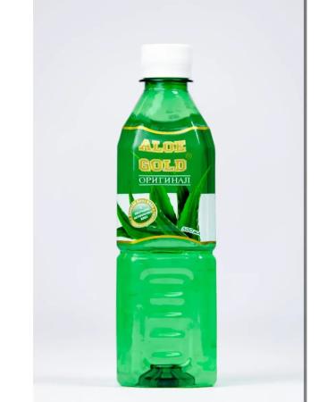 Drinking -containing aloe vera 0 5 Gold 12 pcs