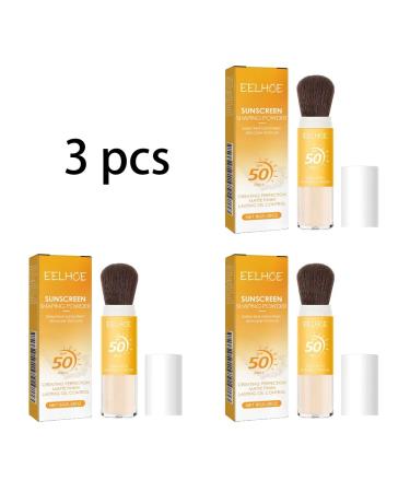 Eelhoe sunscreen for the face with SPF 50 3 pieces