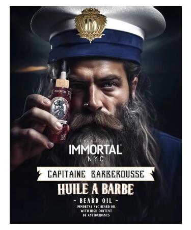 IMMORTAL NYC Board and mustache oil mitigating Immortal - Buy Online on GoSupps.com
