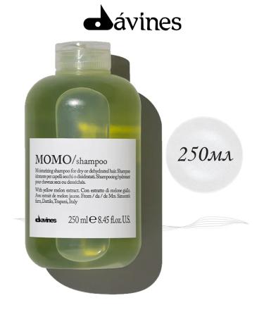 Davines Momo shampoo for deep moisturizing dry brittle hair