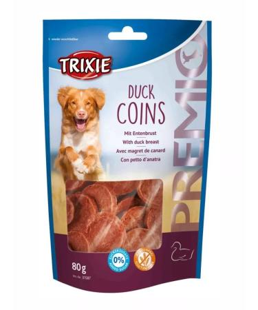 Trixie Dog delicities duck coins 80g x3pcs - Buy Online on GoSupps.com