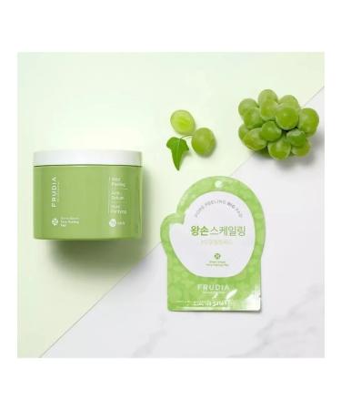 Frudia Exfoliating discs with green grapes 70 pcs x 3 - Buy Online on GoSupps.com
