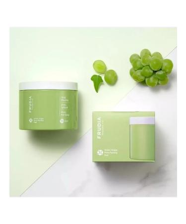 Frudia Exfoliating discs with green grapes 70 pcs x 3 - Buy Online on GoSupps.com