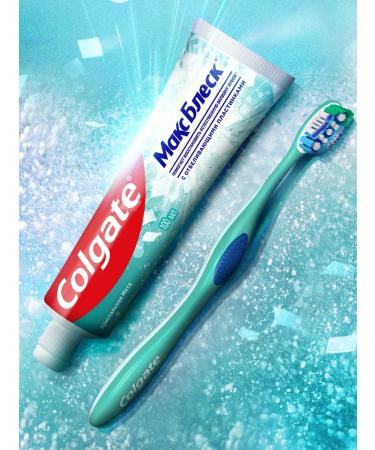 COLGATE Toothpaste max shine crystal mint 100ml - Buy Online on GoSupps.com