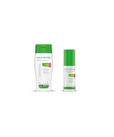 Pantovigar Set for hair growth shampoo and lotion