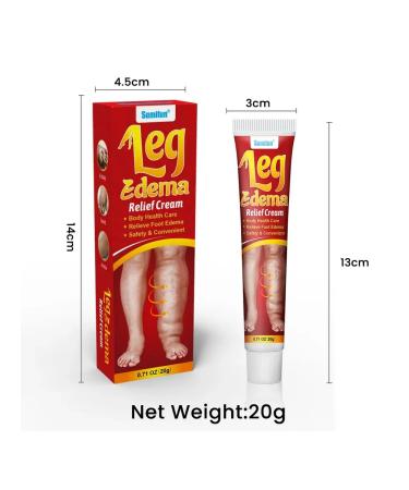 Traditional Chinese Medicine Foot cream from edema against varicose veins 2 pieces - Buy Online on GoSupps.com