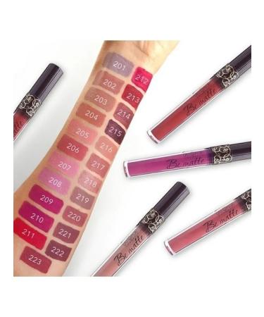L'atuage Cosmetic Matte lipstick for lip fluid BE MATTE TOBLE 204 - Buy Online on GoSupps.com