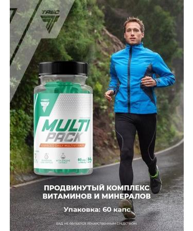 Trec Nutrition Vitamin complex for sports for immunity 60 cap - Buy Online on GoSupps.com