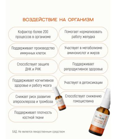 HELLOLIFE Vitamin B9 (methylfolat) liposomal - Buy Online on GoSupps.com