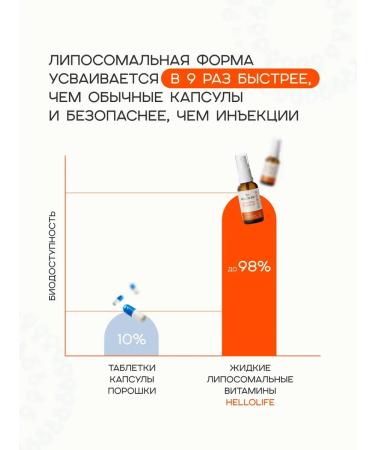 HELLOLIFE Vitamin B9 (methylfolat) liposomal - Buy Online on GoSupps.com