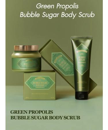 Plus Sugar body scrub foam Herb Green Tea 400 g - Buy Online on GoSupps.com