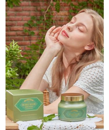 Plus Sugar body scrub foam Herb Green Tea 400 g - Buy Online on GoSupps.com