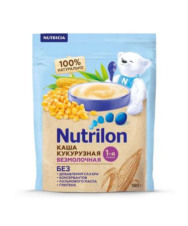 Nutrilon Silent corn porridge from 5 months 180 g 2 pcs - Buy Online on GoSupps.com