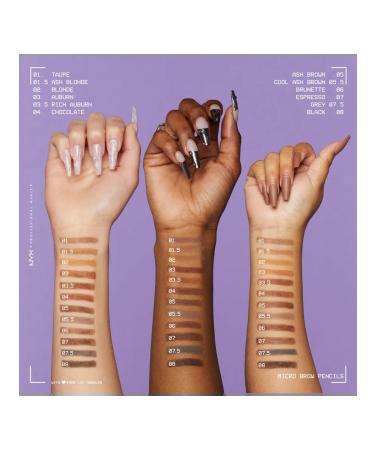 NYX Professional Makeup Micro Brow Pencil ultra -thin eyebrow pencil Blonde - Buy Online on GoSupps.com