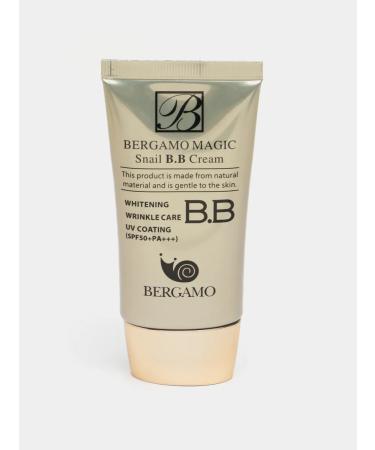 Tonal BB cream Bergamo Magic Snail Snil SPF 50+ PA +++ - Buy Online on GoSupps.com