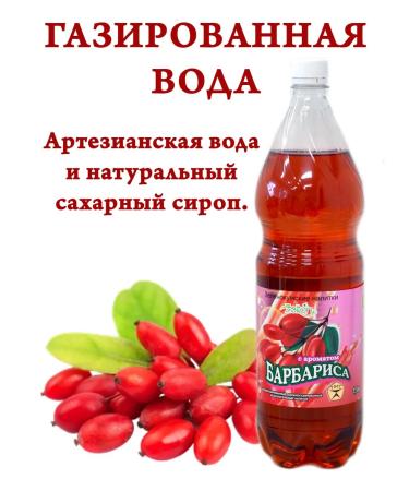 Carbonated water barberry 1 5 liters plastic 6 bottles - Buy Online on GoSupps.com