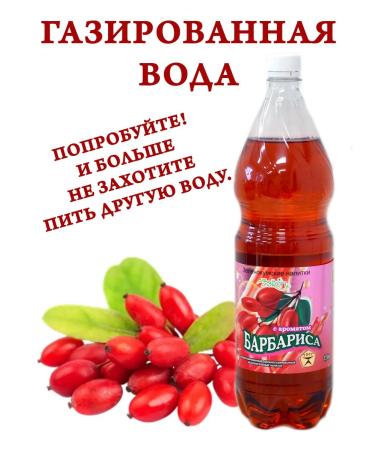 Carbonated water barberry 1 5 liters plastic 6 bottles - Buy Online on GoSupps.com