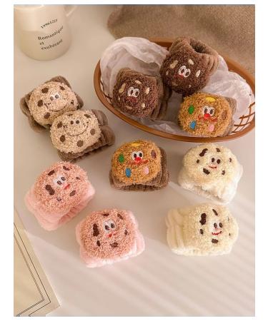 Cute cartoon bracelet (pair of brown cookies) - Buy Online on GoSupps.com