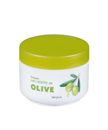 Deliplus Olive cream for the face body hands with olive oil 250 ml - Buy Online on GoSupps.com
