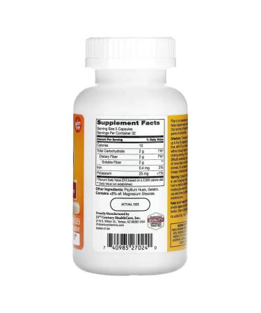 21st Century Fiber from plantain 160 capsules - Buy Online on GoSupps.com