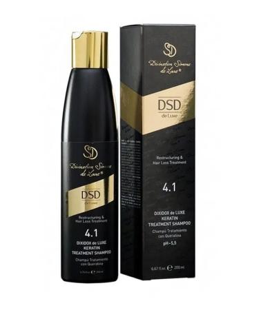 DSD DE LUXE DSD Deluxe No. 4.1L shampoo with a keratin of 500 ml for hair