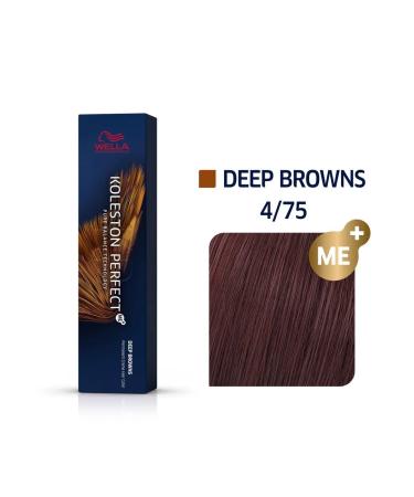WELLA PROFESSIONALS Hair color Cream 4 75 Koleston Perfect ME+ Wella 60ml