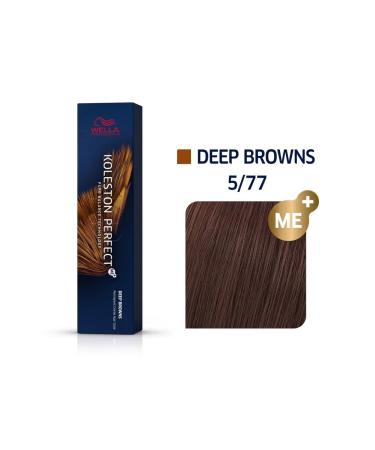 WELLA PROFESSIONALS Hair color Cream 5 77 Koleston Perfect ME+ Wella 60ml