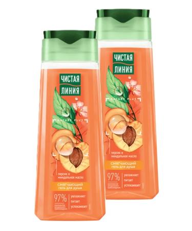 Clean line Cream-gel shower softening 250 ml 2 pcs