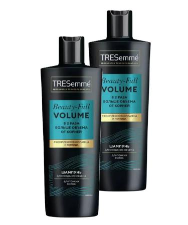 TRESemme Hair shampoo 400 ml 2 pcs - Buy Online on GoSupps.com